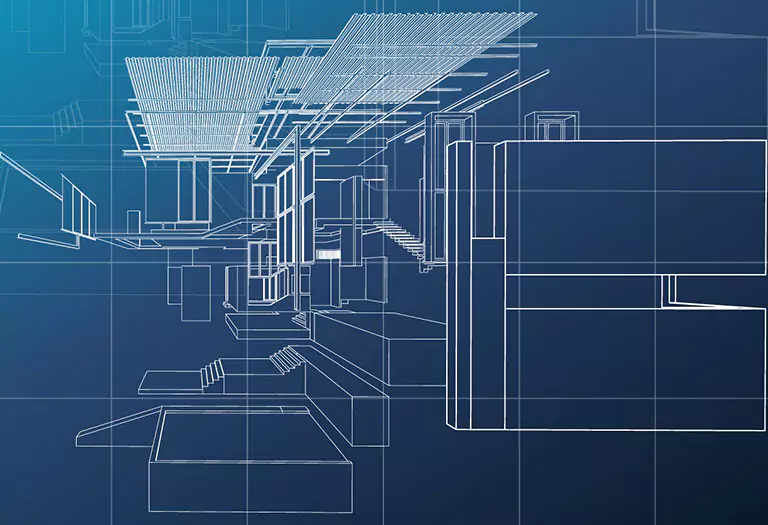 Building Blueprint Image